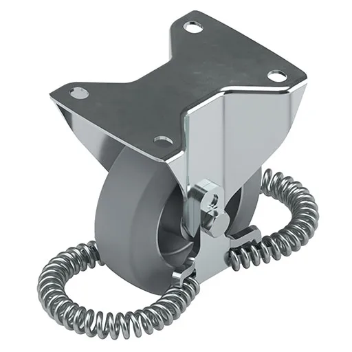 Castor D125 fixed PU 140x110 FG ESD - Pilt 2