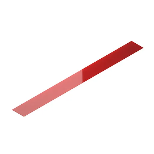 PVC Strip 200x2, red transparent - Bilde 2