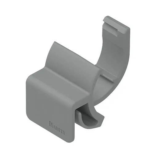 Panel Holder D30 2-5mm, grey similar to RAL 7042 - Pilt 2