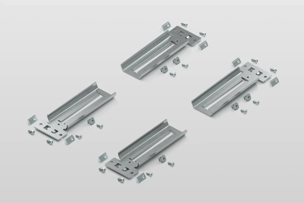Assembly Set 8, Telescopic Rail heavy duty 19.1x53.1