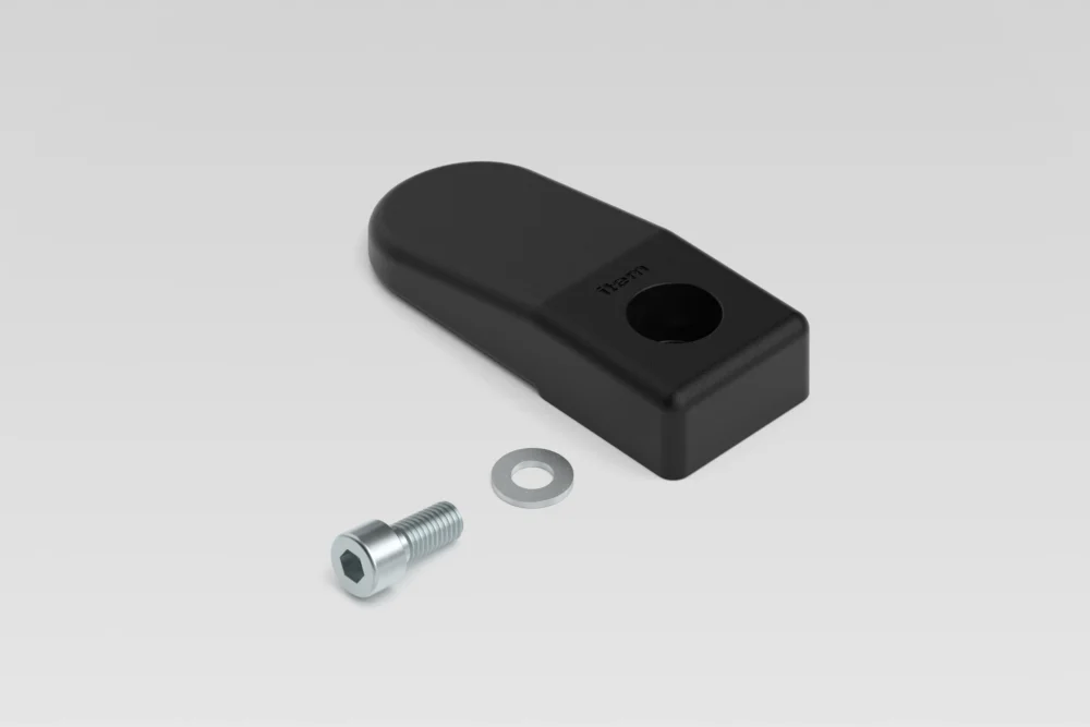 End Cap 8 40 H60 ESD, black