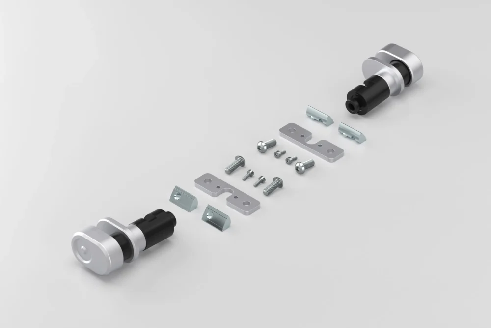 Material Airlock X 8, Locking Mechanism