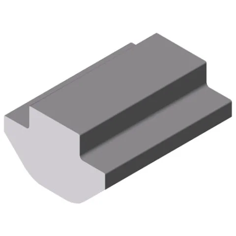 Groove Profile 8 Al M4-60, natural