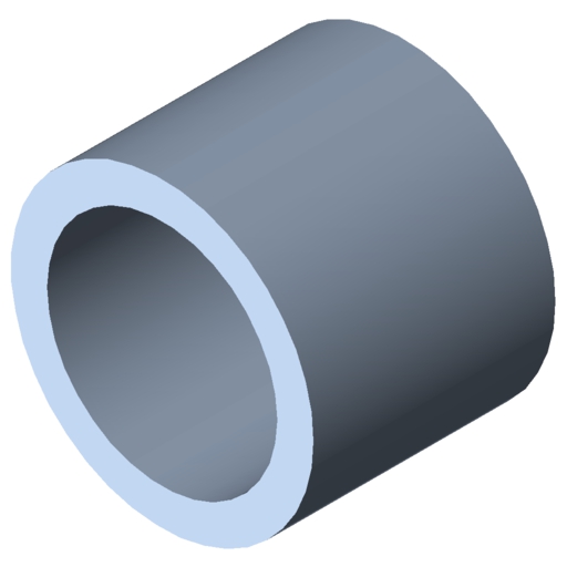 Tube D25x3 St, bright zinc-plated » AluFlex Group