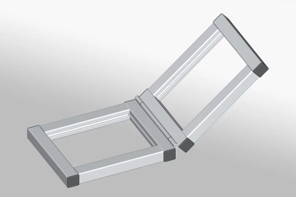 Hinge Leaf Profile V 8 e light, natural - Billede 2