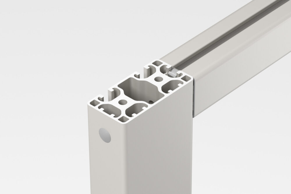 Profile 8 80x40 3N90 light, natural » AluFlex Group