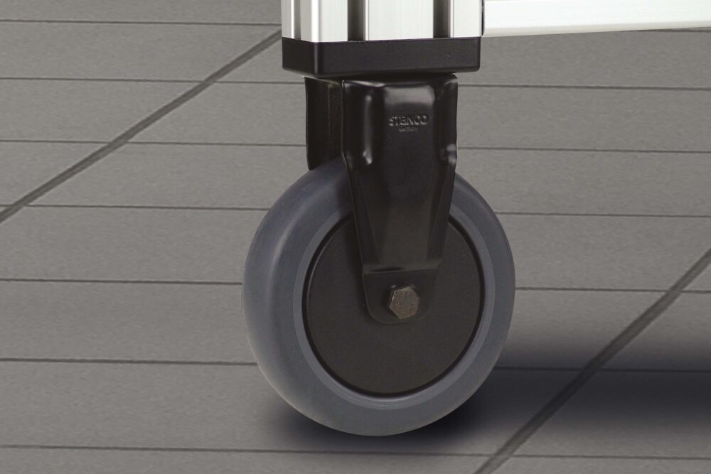 Castor D125 Fixed Esd Aluflex Group