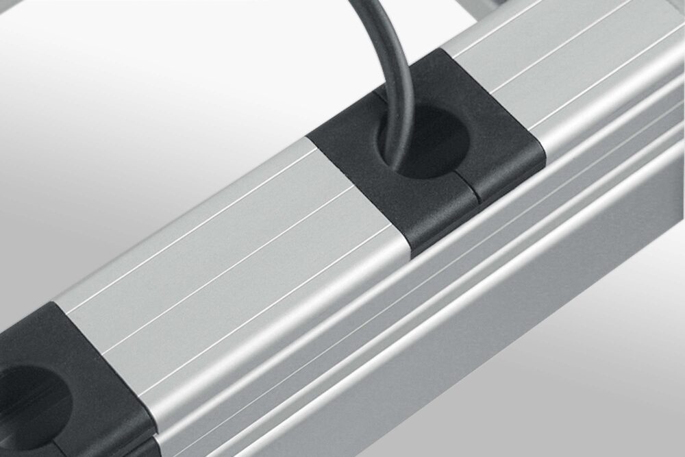 Cable Entry Protector Lid 40, black » AluFlex Group