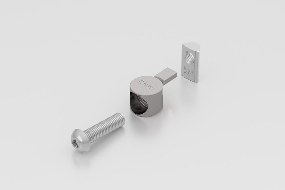 Universal-Fastening Set 10, bright zinc-plated » AluFlex Group