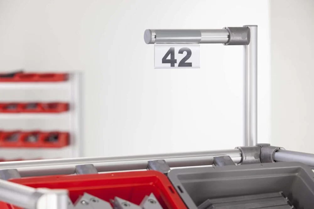 Label Holder D30 flex, transparent