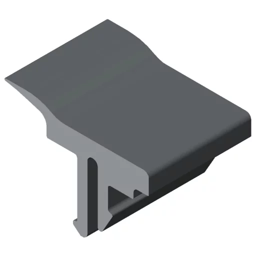 Panel-Clamping Strip 8 4-6mm, grey similar to RAL 7042 - Pilt 8
