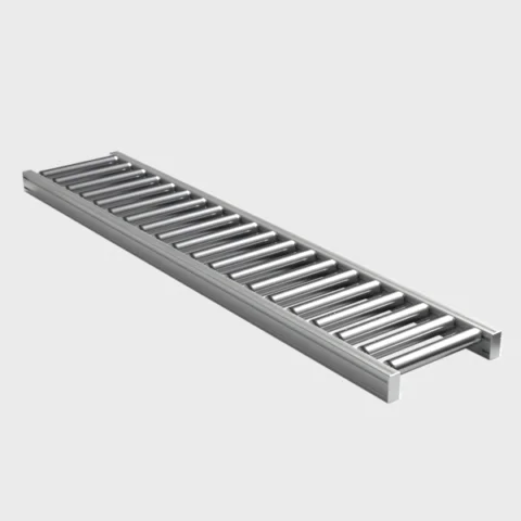 Roller conveyor non driven
